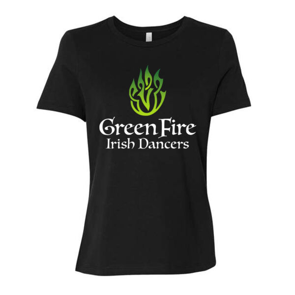 BELLA + CANVAS - Women’s Relaxed Jersey Tee - Printed Logo Thumbnail