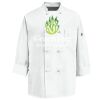 Eight Knot Button Chef Coat with Thermometer Pocket Thumbnail
